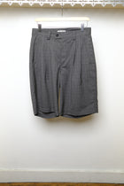 roy pleated shorts