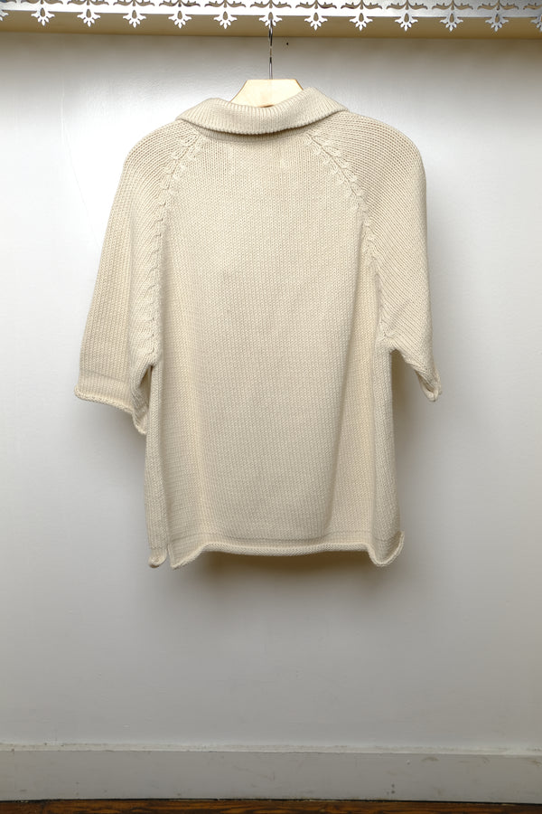 summer knit in undyed