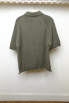 summer knit in khaki