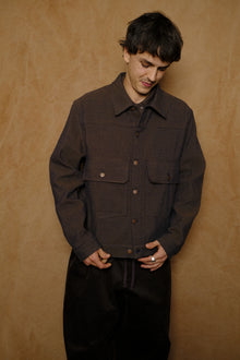 chambray trucker jacket