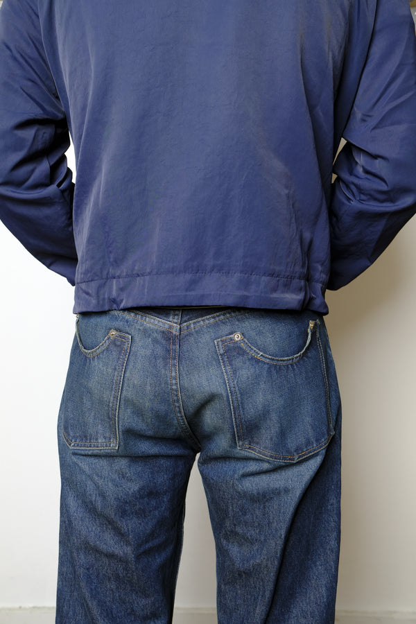 1947 denim in washed blue
