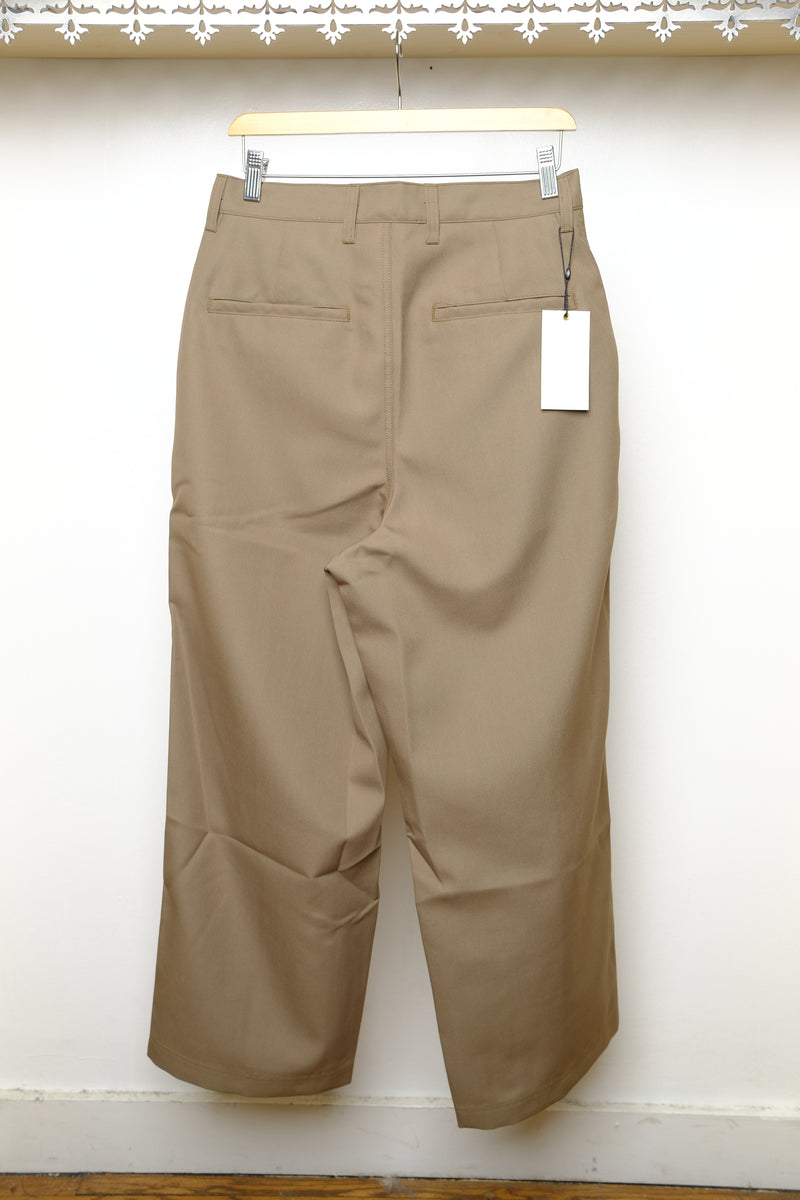 forman wool slacks in khaki