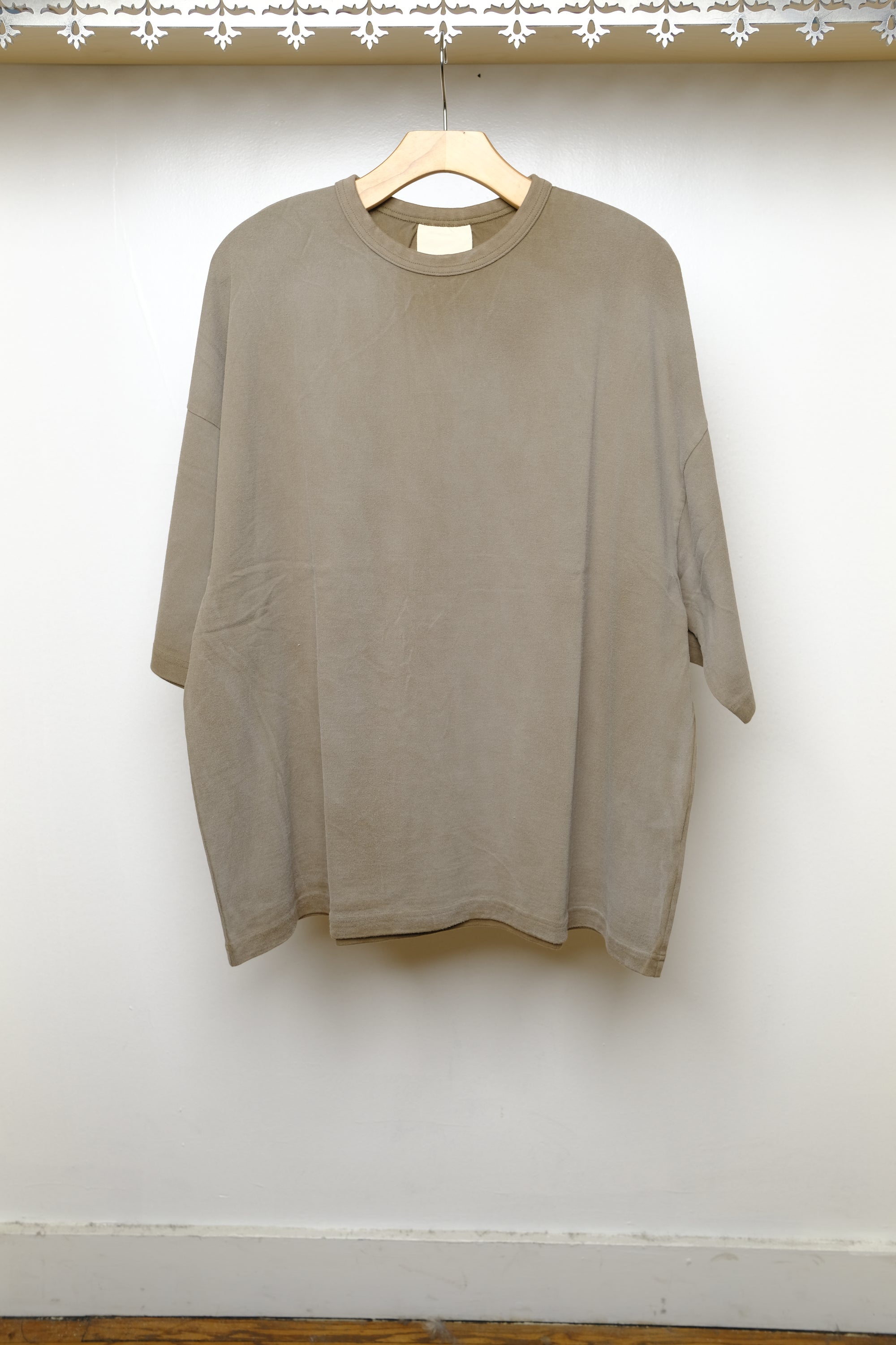 10 wash giant tee in brown