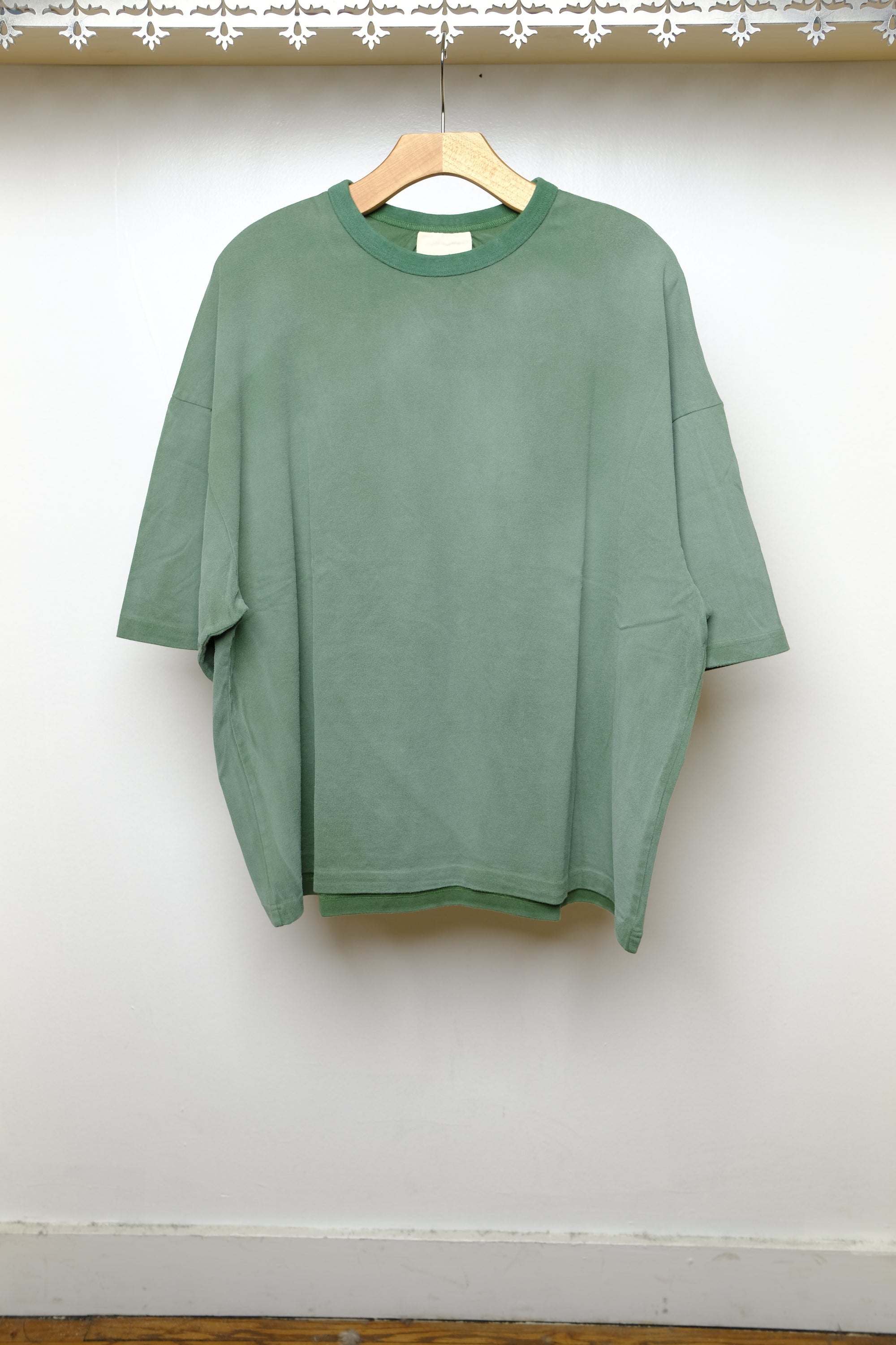 10 wash giant tee in green