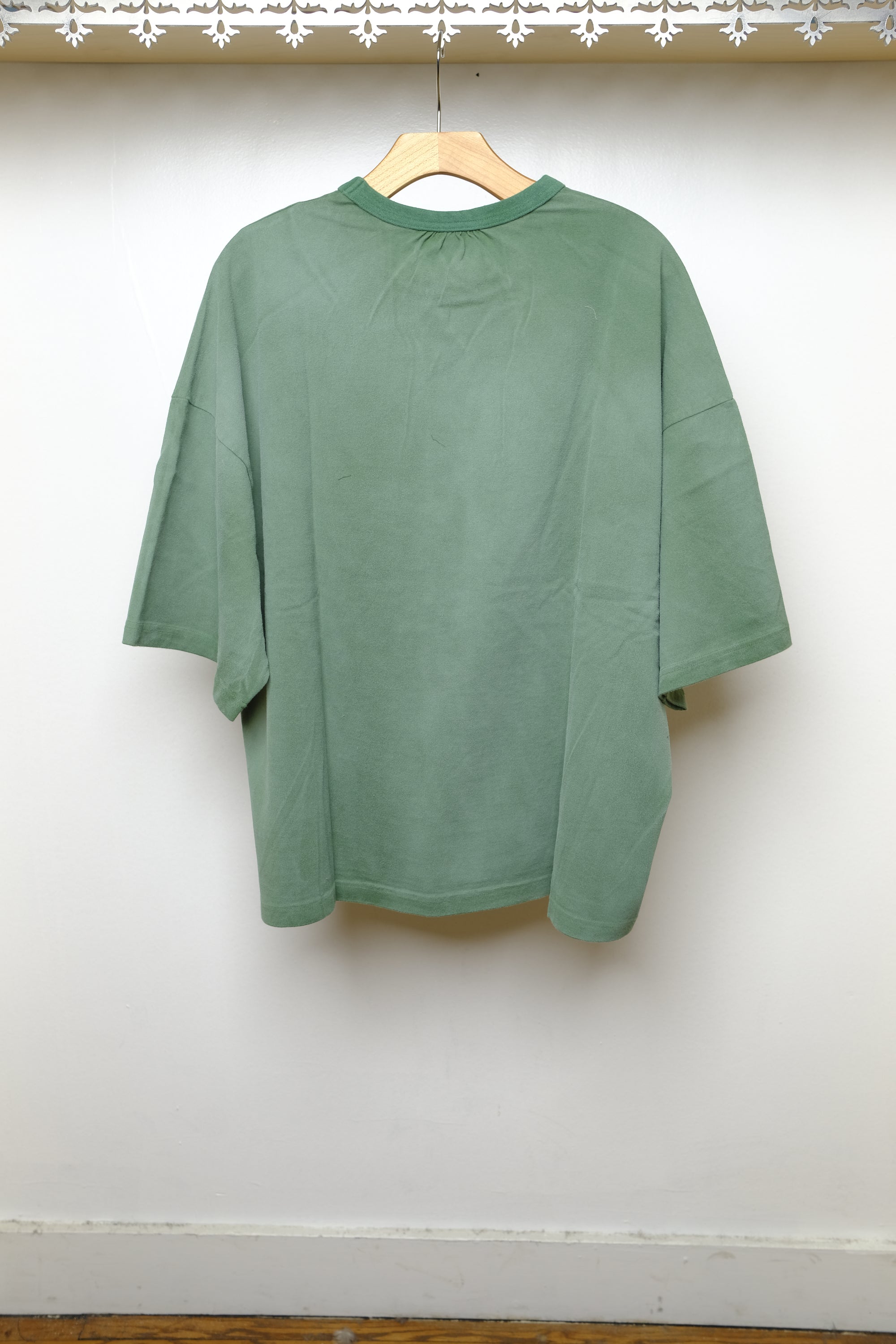 10 wash giant tee in green