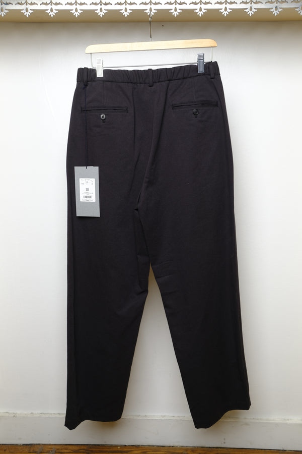 organic cotton tencel chino trouser in navy