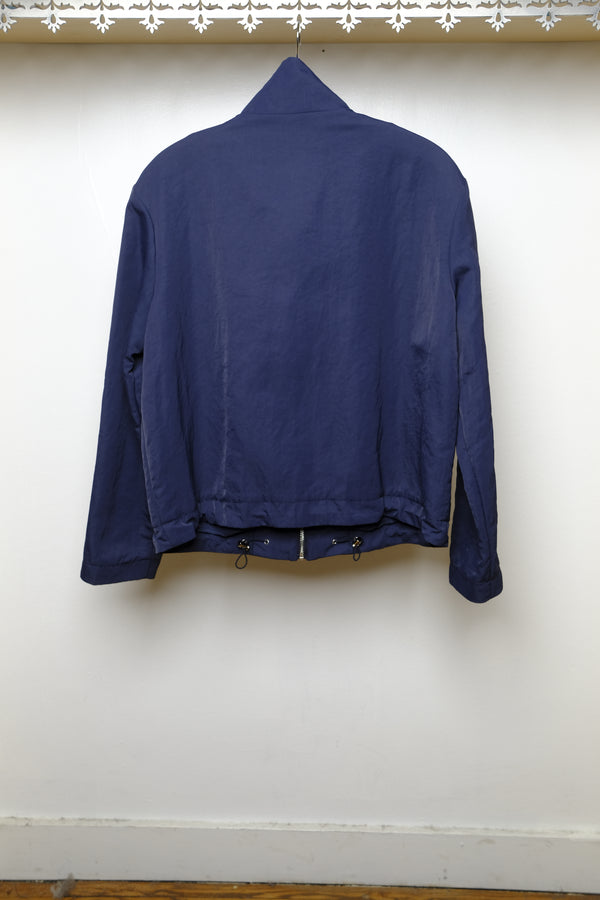 the zip up jacket in navy