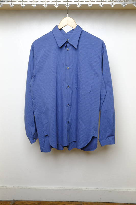 pinstripes utility shirt