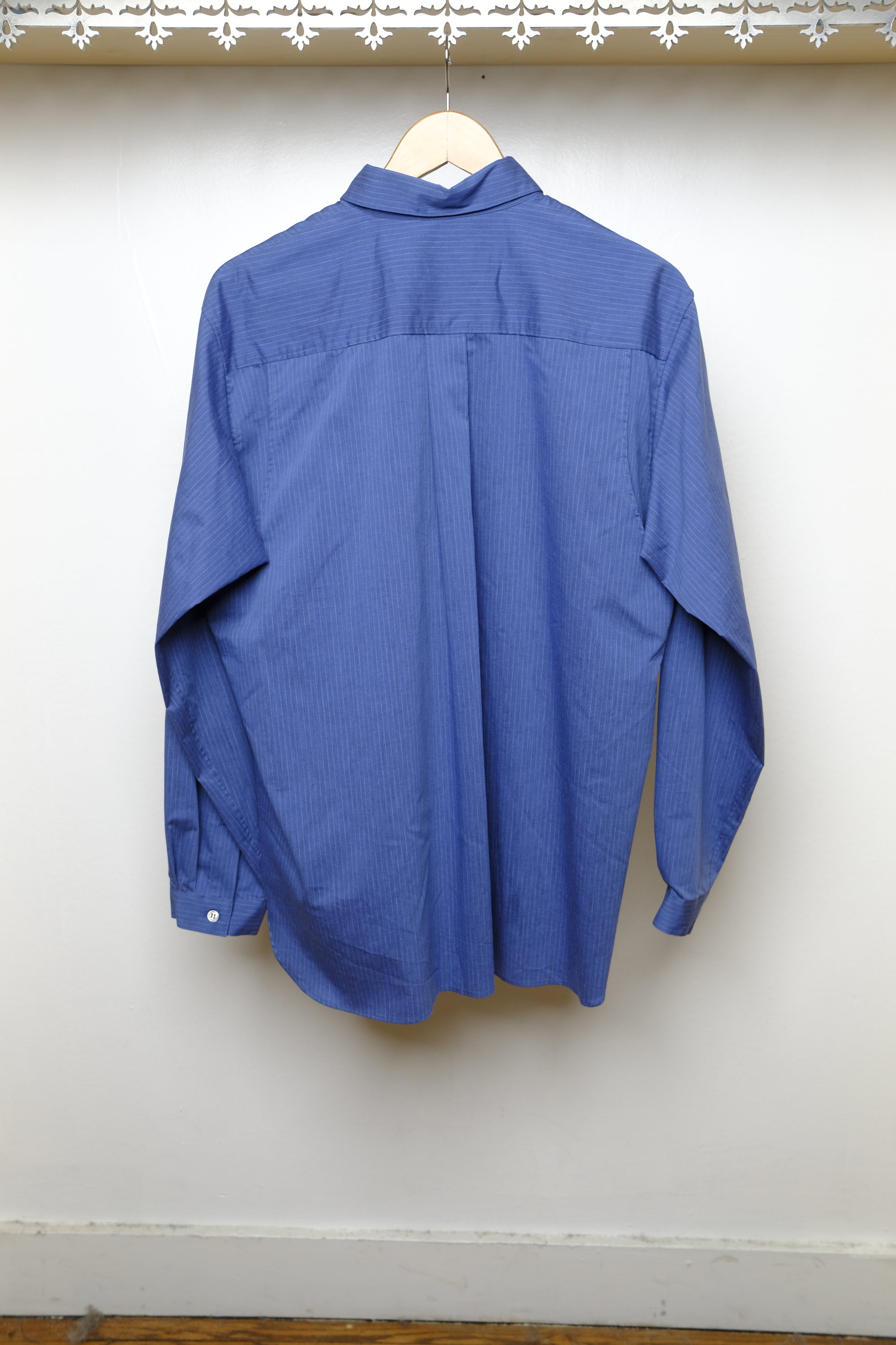 pinstripes utility shirt