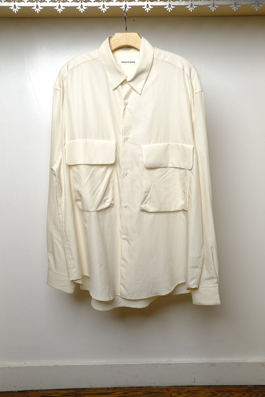 silk pockets shirt