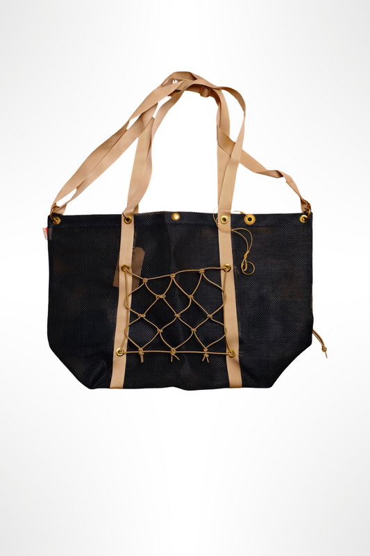 navy conch beachcomber bag