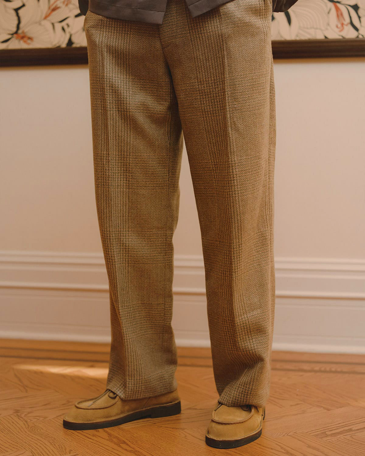 the james in herringbone wool tweed