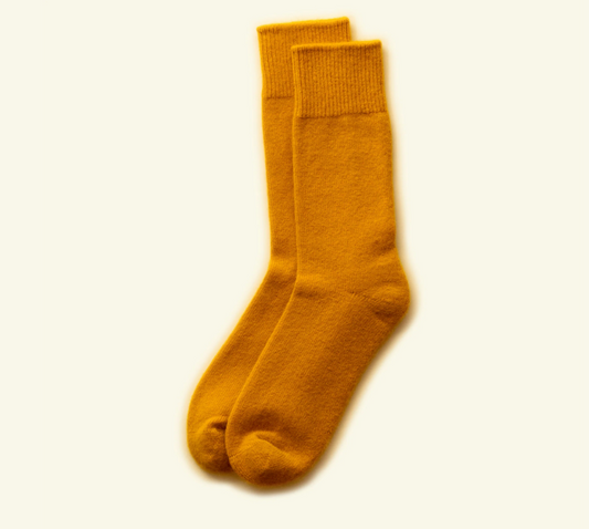 chanterelle brushtail socks