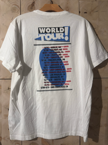 'an intimate evening with adam pally' tour merch (white)