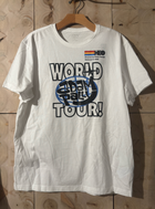 'an intimate evening with adam pally' tour merch (white)