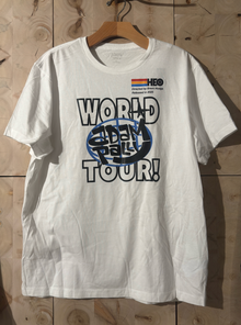 'an intimate evening with adam pally' tour merch (white)