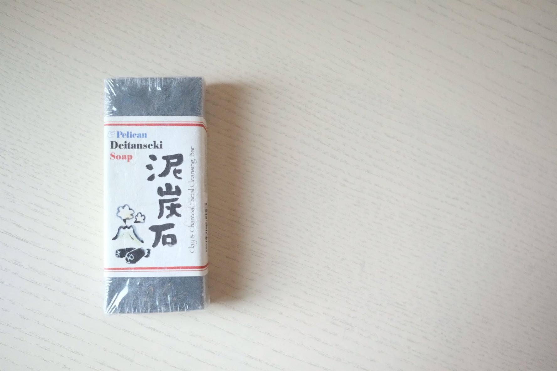 deitanseki soap - clay and charcoal cleansing bar