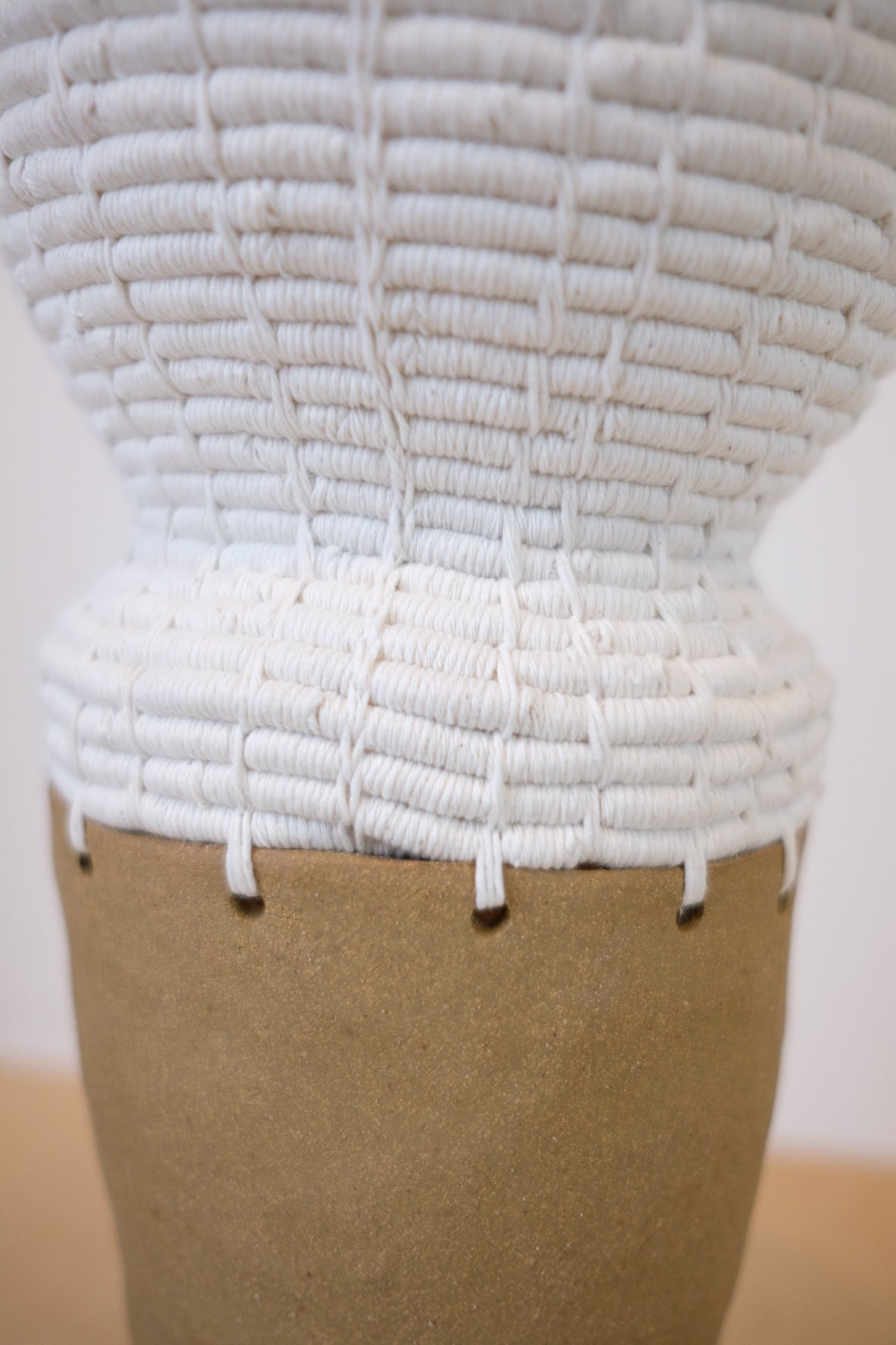clay & cotton vessel