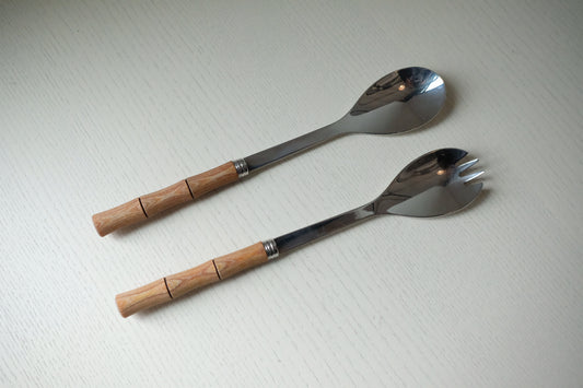 bamboo salad set